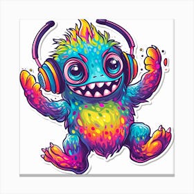 Monster 7 Canvas Print