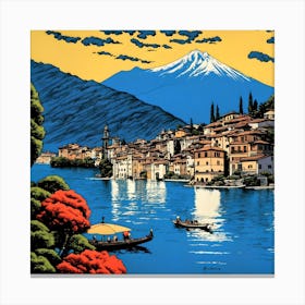 Lake Como Canvas Print