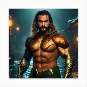 Aquaman Canvas Print