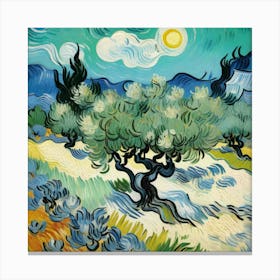 Olive Tree Canvas Print