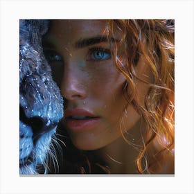 Lioness Canvas Print