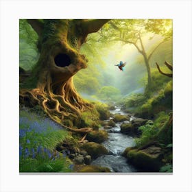 Tree In The Forest 7 Canvas Print