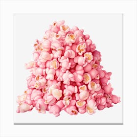 Pink Popcorn 7 Canvas Print