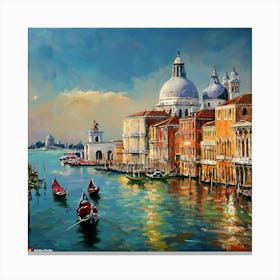 Grand Canal Venice 1 Canvas Print