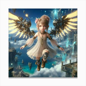 Angel Of The City Canvas Print