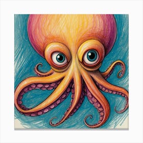 Octopus 99 Canvas Print