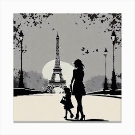 Paris Eiffel Tower 48 Canvas Print