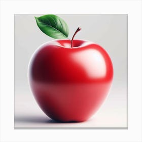 Red Apple 3 Canvas Print