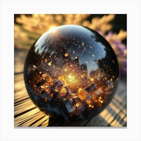 Sphere Of Light Canvas Print