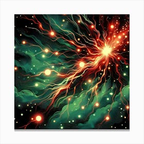 Radiant Sparks 17 1 Canvas Print