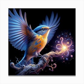 Magic Bird Canvas Print