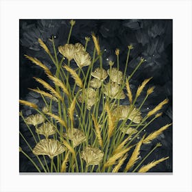 Golden Grass Canvas Print