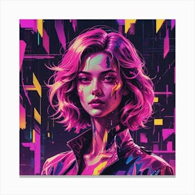 Cyberpunk Canvas Print