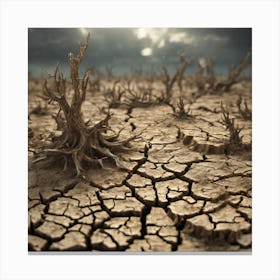 Dry Land 37 Canvas Print