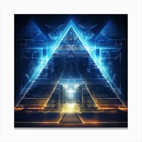 Egyptian Pyramid 2 Canvas Print