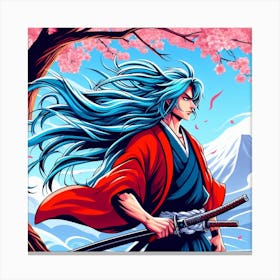 Samurai Canvas Print