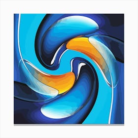 Abstract Painting Canvas Print