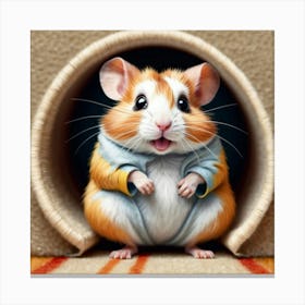 Hamster 44 Canvas Print