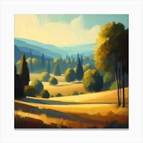 Landscape Painting 148 Canvas Print