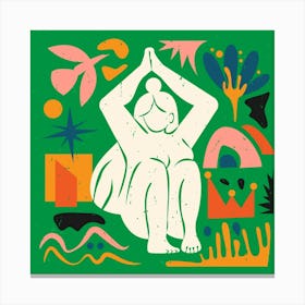 Yogi yogi Canvas Print