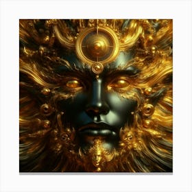 Golden Sun 1 Canvas Print