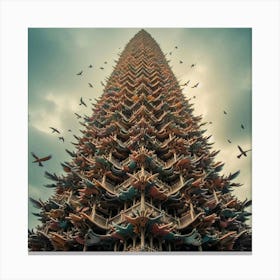 Chinese Pagoda Canvas Print