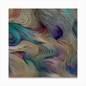 Abstract Swirls 9 Canvas Print