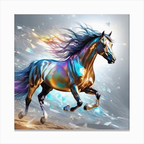 Colorful Horse Canvas Print