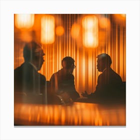 Business Meeting 16 Canvas Print