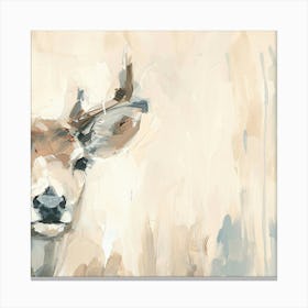 Deer Face Canvas Print