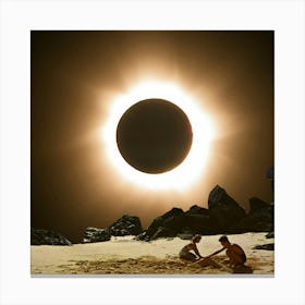 Summer Eclipse Canvas Print