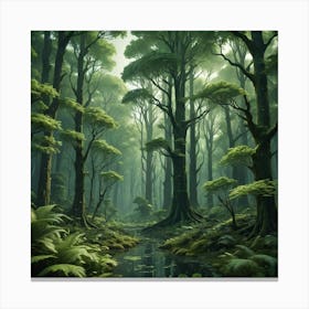 Forest 10 Canvas Print