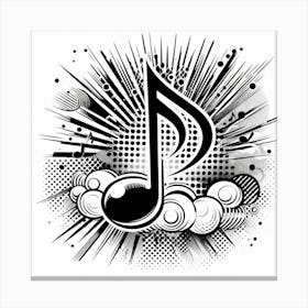 Music Note Canvas Print