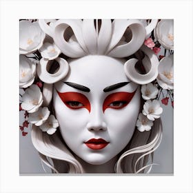 Kabuki rennaisance Canvas Print