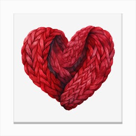 Heart Of Yarn 2 Canvas Print