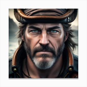 Portrait Of A Pirate Canvas Print