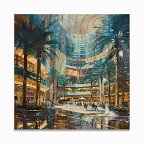 Dubai Mall 1 Canvas Print