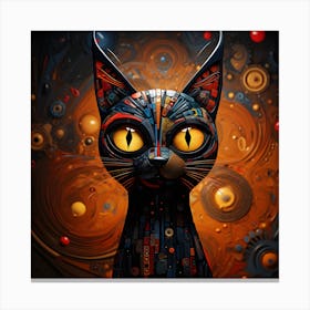 Ethereal Catmosphere Canvas Print