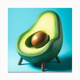 Avocado Chair 3 Canvas Print