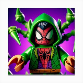 Lego Spider - Man Canvas Print