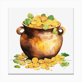 Pot Of Gold 1 Canvas Print