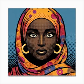 Nomvula Afro Pop Canvas Print Canvas Print