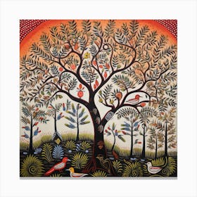 Tree In The Forest Canvas Print