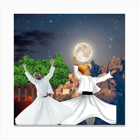 Turkish Dancers Canvas Print