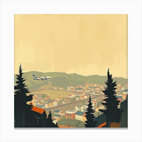 Russian City Canvas Print