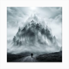 Dark Forest Canvas Print