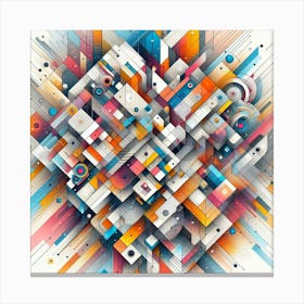 Abstract Abstract Art Canvas Print