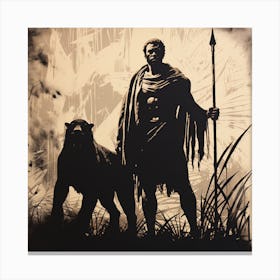 King Cetshwayo Canvas Print