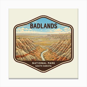 Badlands National Park Canvas Print