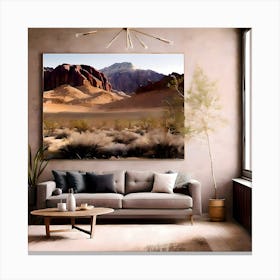 Desert Interiors Canvas Print